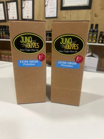 Juno Olives Picholine Single Variety Extra Virgin Olive Oil