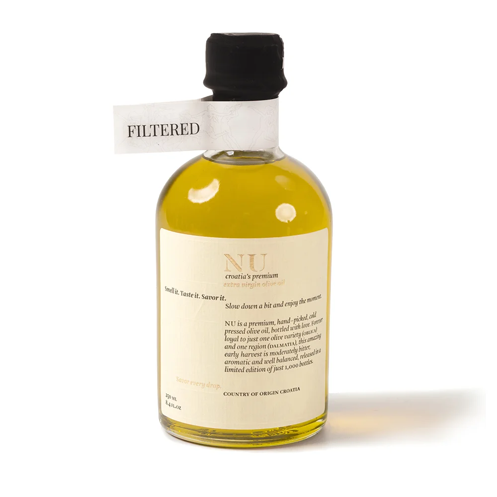 NU Filtered Extra Virgin Olive Oil