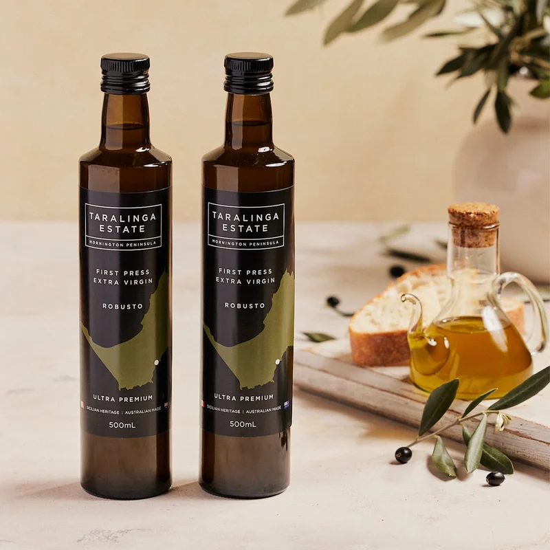 Taralinga Estate's Robusto Monocultivar Extra Virgin Olive Oil