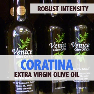 Venice Olive Oil Co. Coratina (Robust) Peru Extra Virgin Olive Oil
