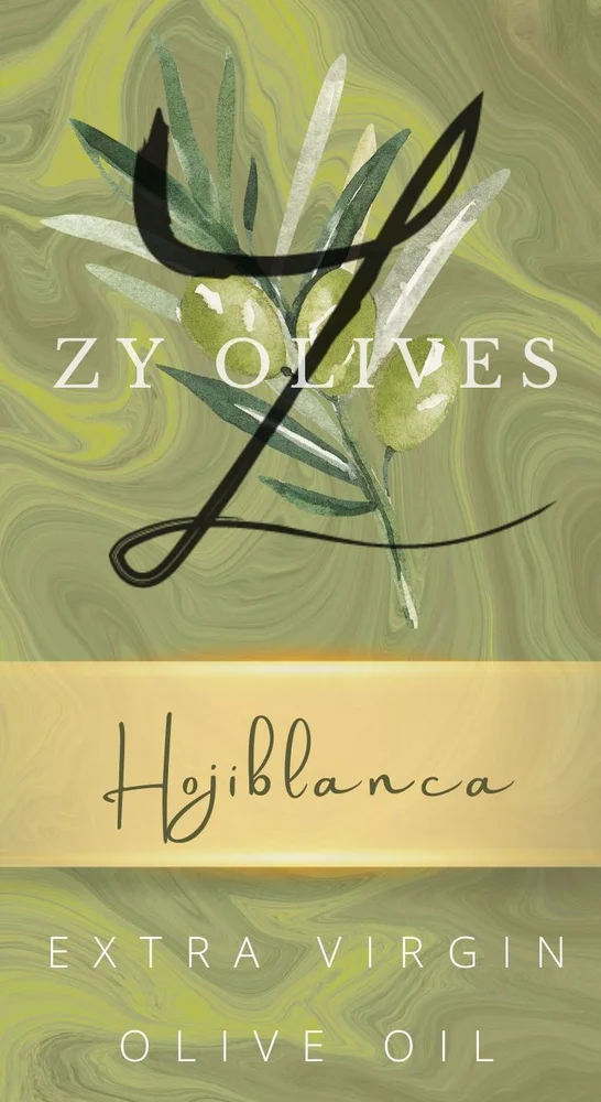 ZY Olives Spanish Single Variety Hojiblanca Extra Virgin Olive Oil
