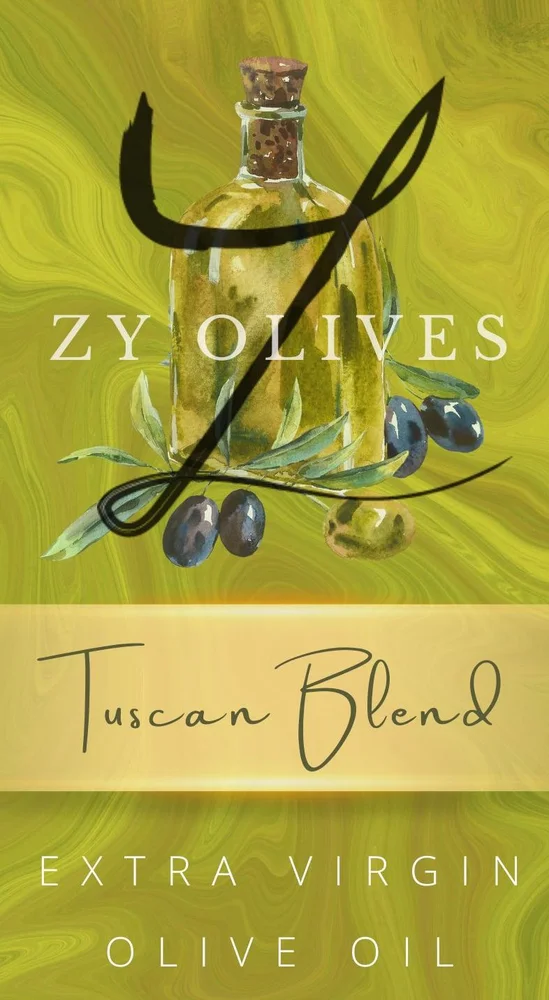 ZY Olives Tuscan Blend Extra Virgin Olive Oil