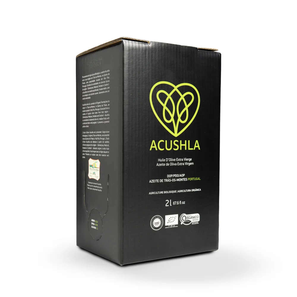 Acushla Azeite Biológico Virgem Extra Essential Bib