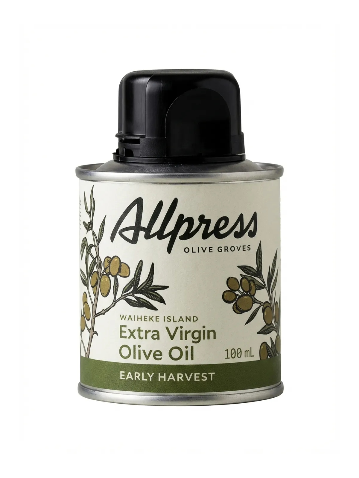 Allpress Olive Groves Early Harvest Unfiltered Extra Virgin Olive Oil