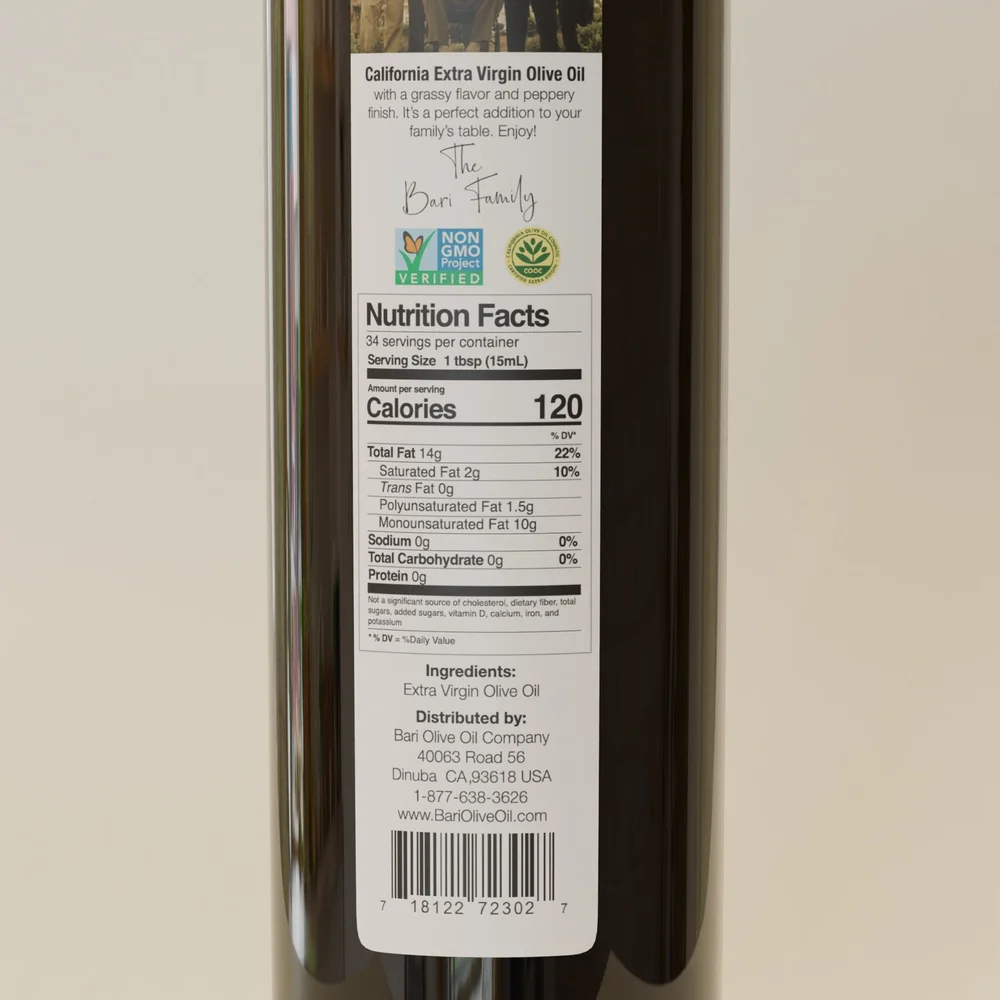 Bari Arbequina Extra Virgin Olive Oil