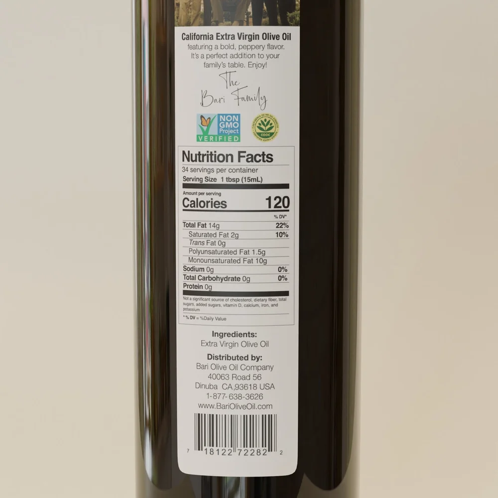 Bari Koroneiki Extra Virgin Olive Oil