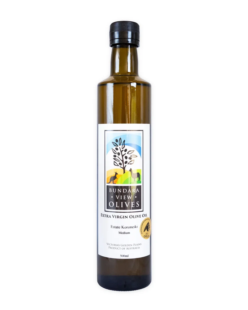 Bundara View Olives BVO Estate Koroneiki Extra Virgin Olive Oil