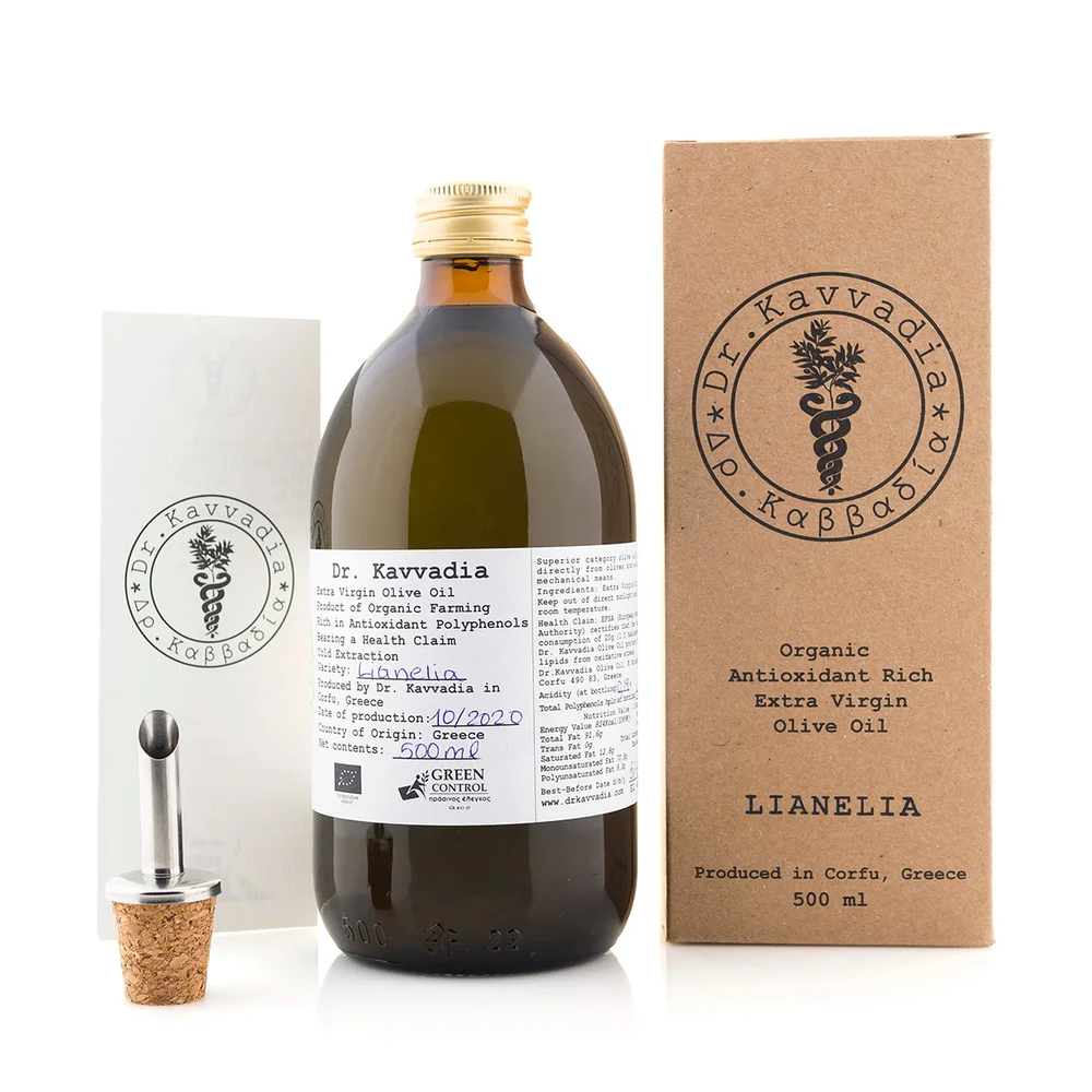 Dr Kavvadia Lianolia Olive Oil Extra Virgin Olive Oil