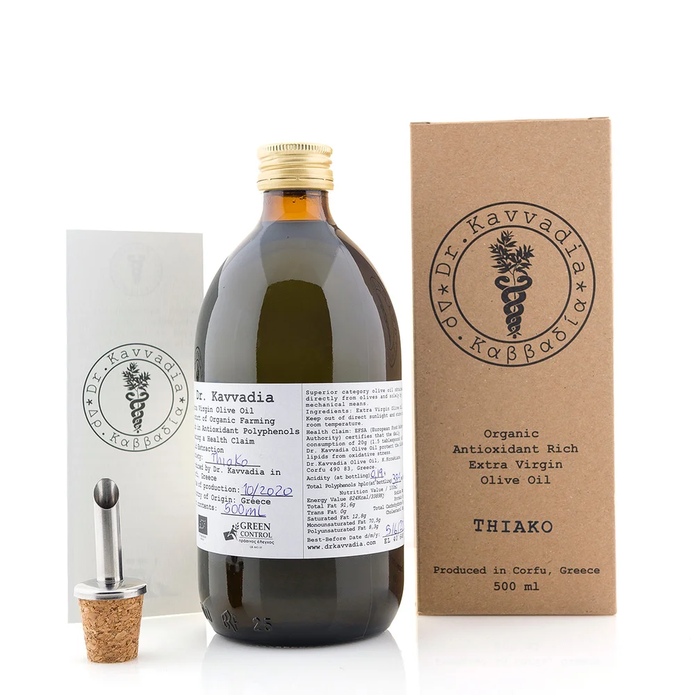 Dr Kavvadia Thiako Olive Oil Extra Virgin Olive Oil