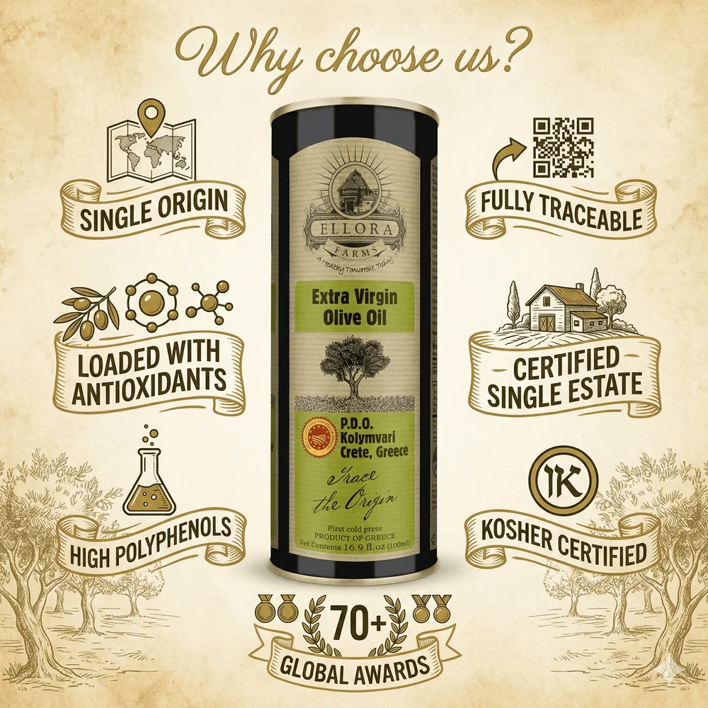 Ellora Farms Single Estate PDO Greek
