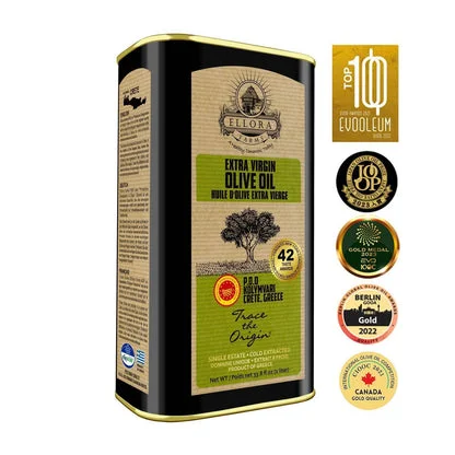 Ellora Farms Traceable Kolymvari Estates Greek Extra Virgin Olive Oil