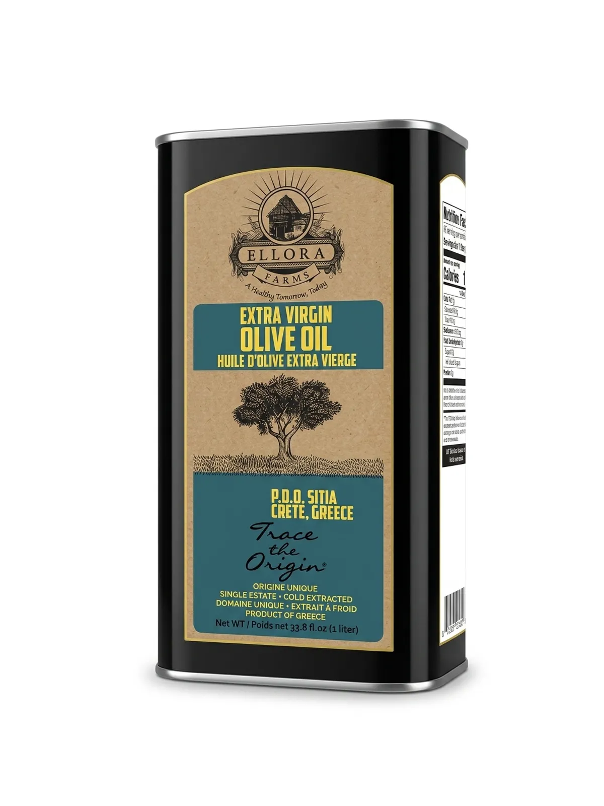 Ellora Farms Traceable Single Estate SITIA Greek Extra Virgin Olive Oil