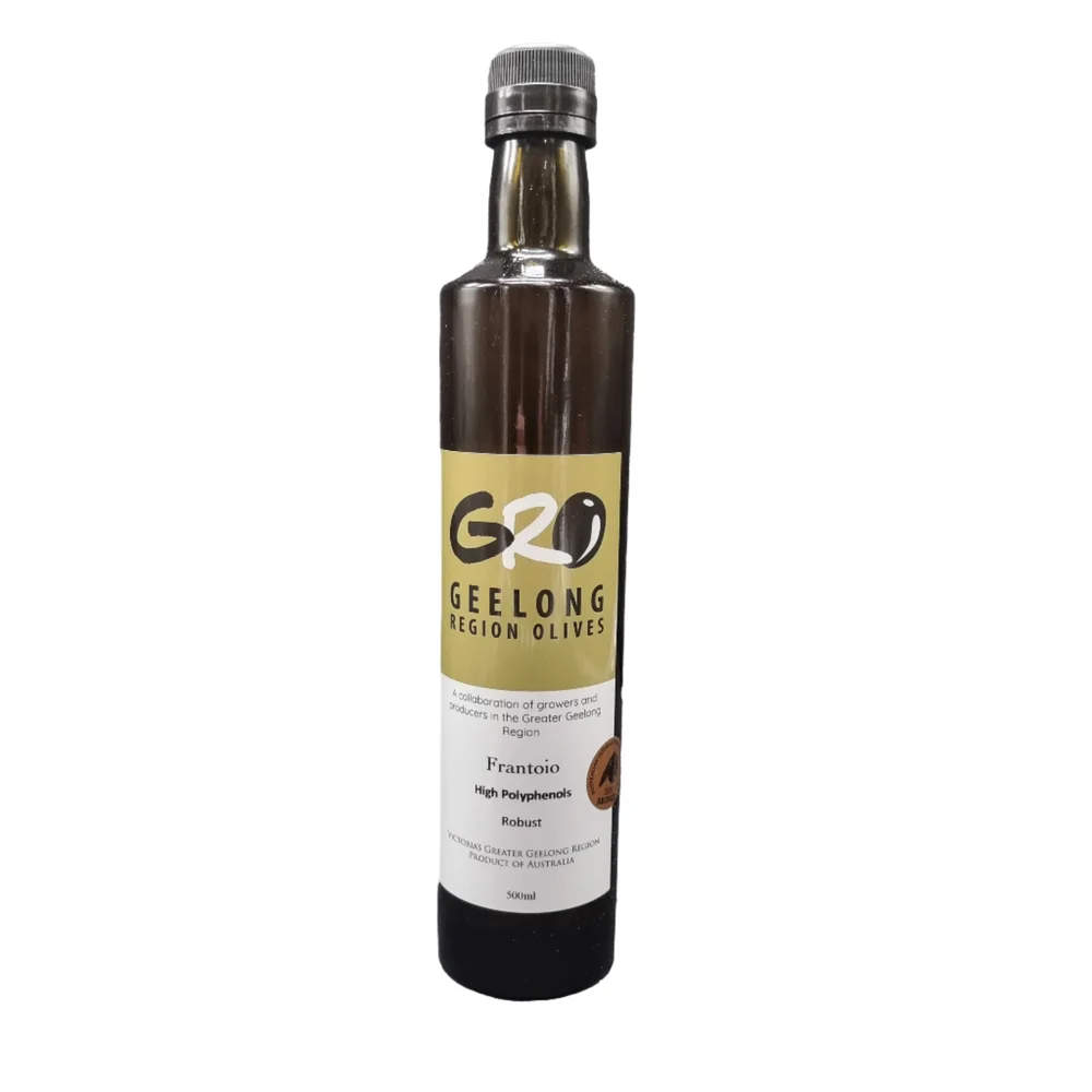 Geelong Region Olives GRO Frantoio Extra Virgin Olive Oil