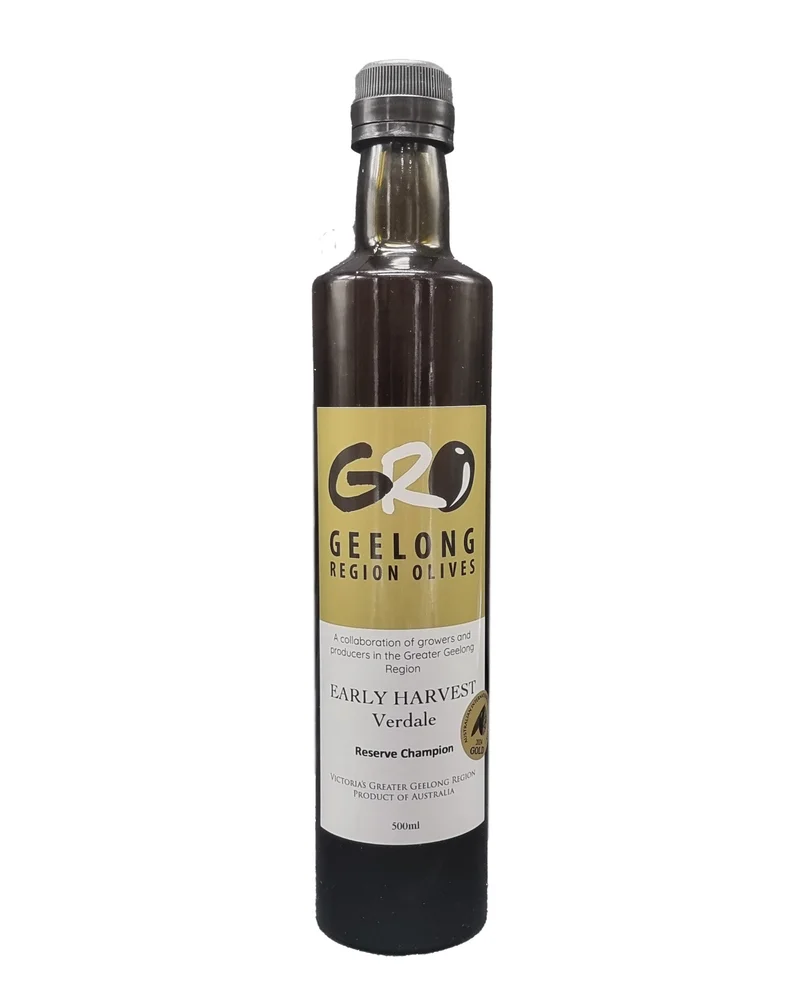 Geelong Region Olives GRO Verdale Extra Virgin Olive Oil