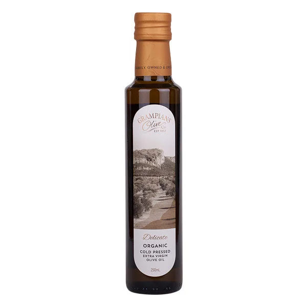 Grampians Olive Co. Delicate Organic Extra Virgin Olive Oil (Late Harvest)