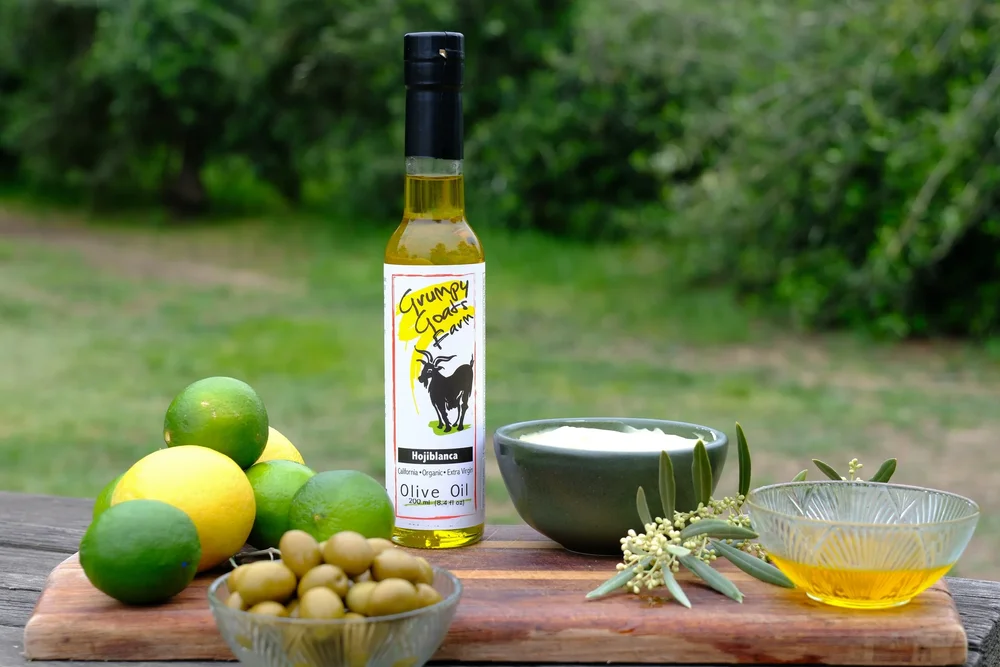 Grumpy Goats Farm Hojiblanca Extra Virgin Olive Oil