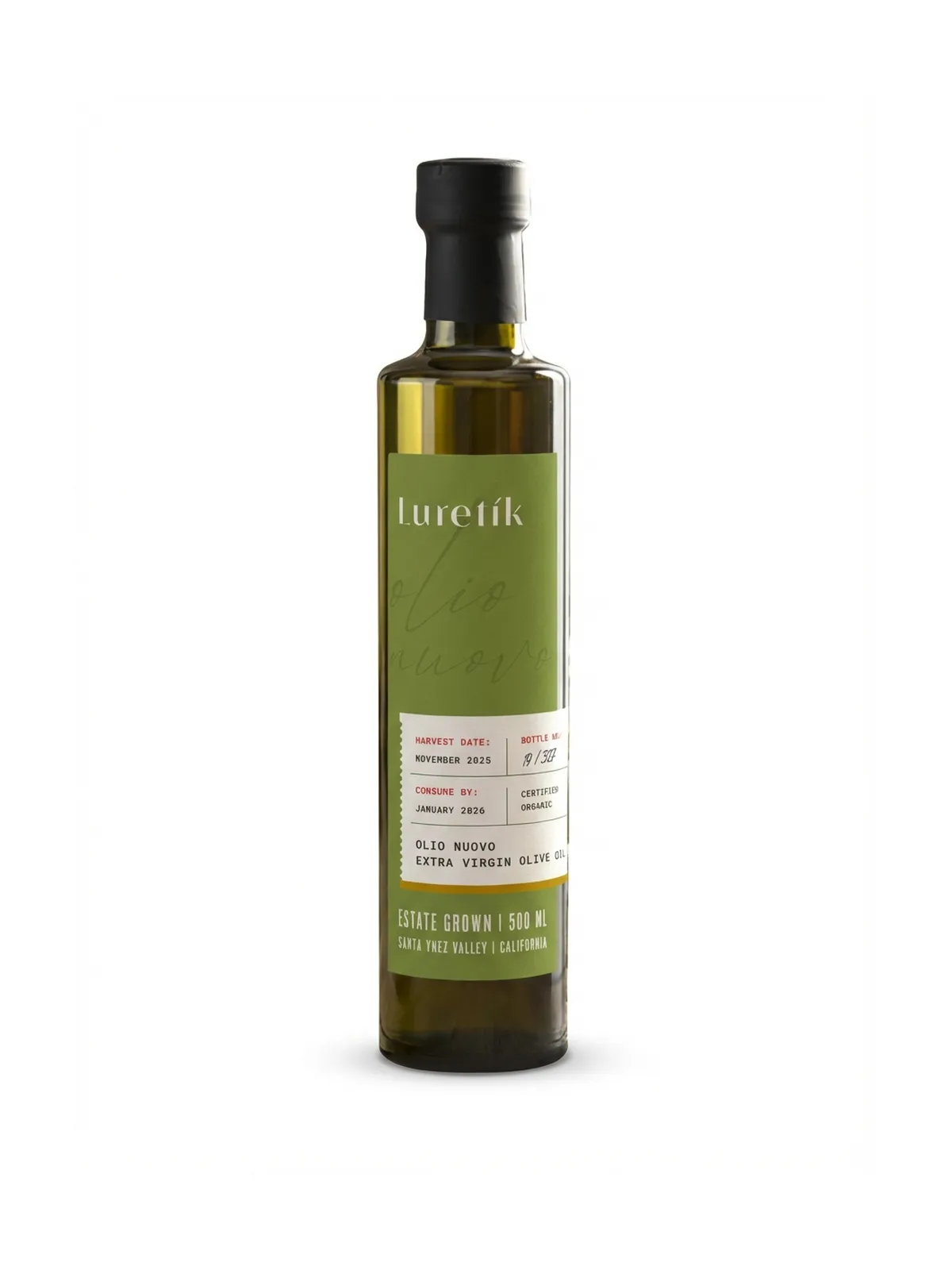Luretik Olio Nuovo Extra Virgin Olive Oil