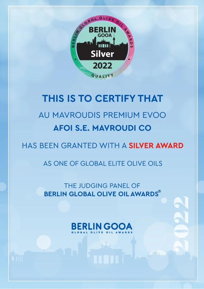 Mavroudis Au Gold Premium Extra Virgin Olive Oil