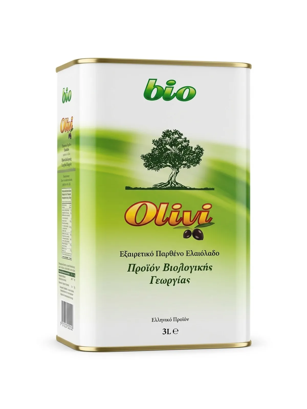 Nikolopoulos Estate OLIVI Organic Oil
