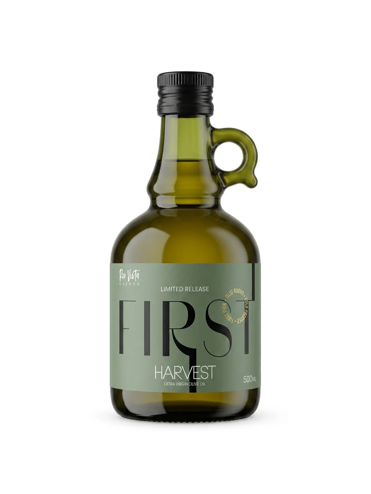 Rio Vista Olives First Harvest Olio Nuovo Extra Virgin Olive Oil
