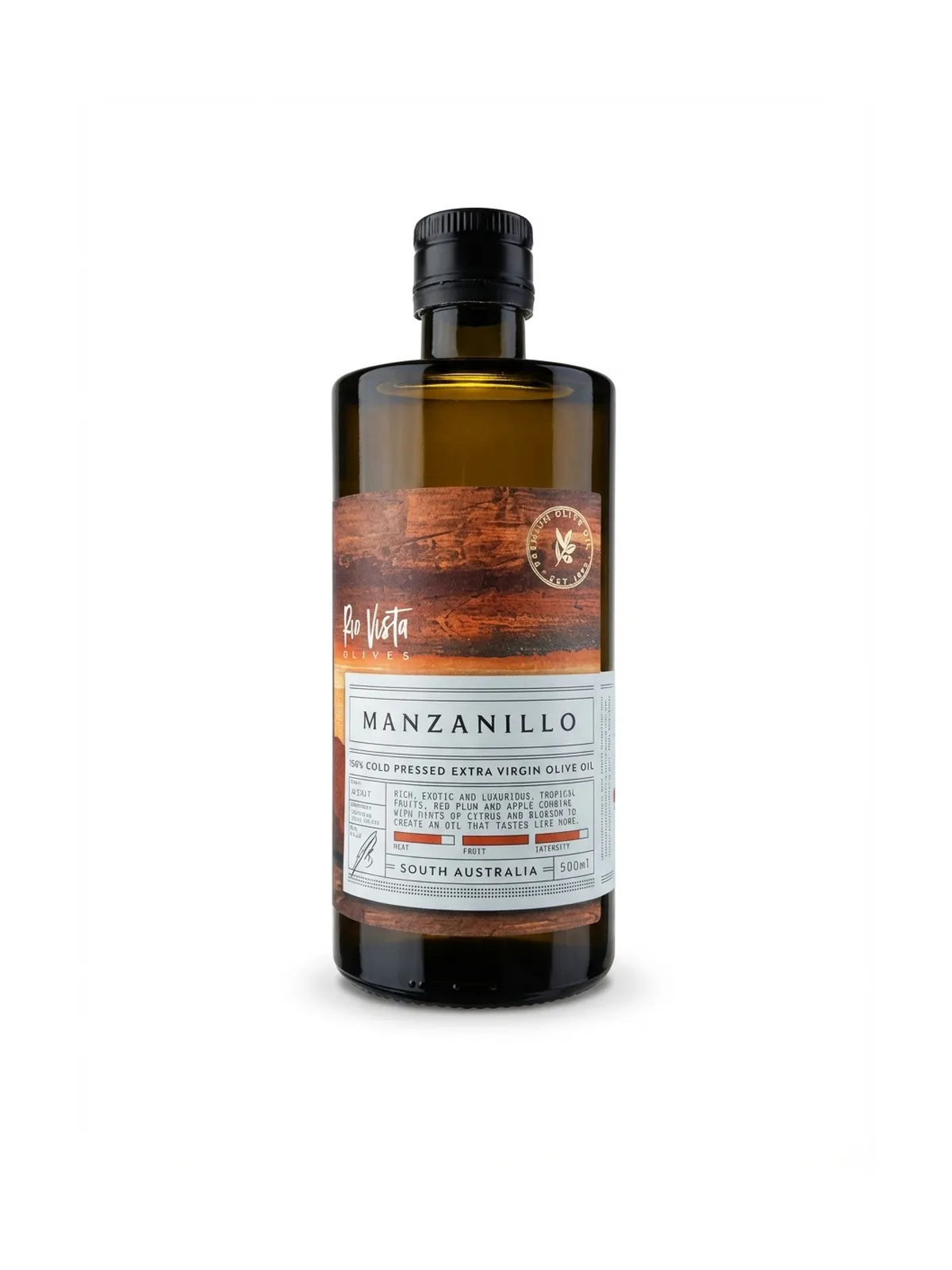 Rio Vista Olives Manzanillo Extra Virgin Olive Oil