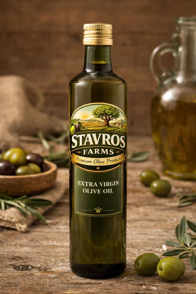 Stavros Farms Extra Virgin Olive Oil