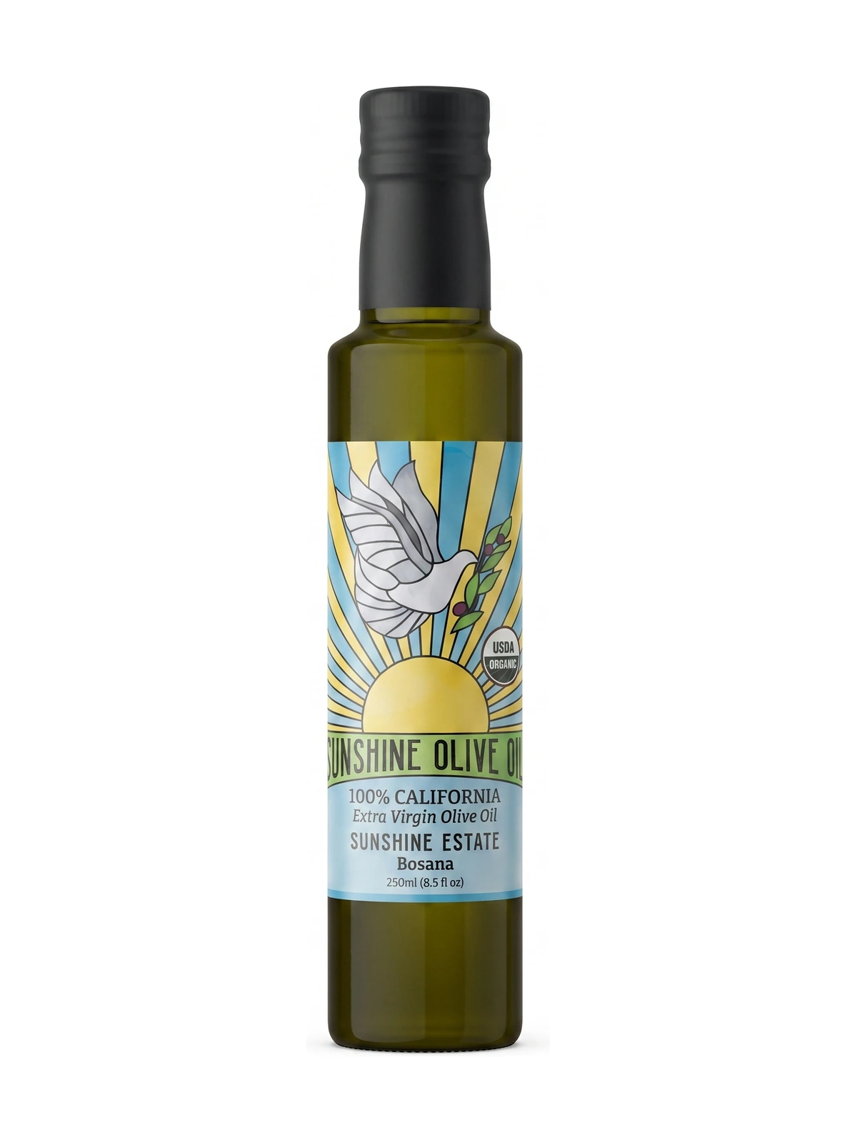 Sunshine Bosana Extra Virgin Olive Oil