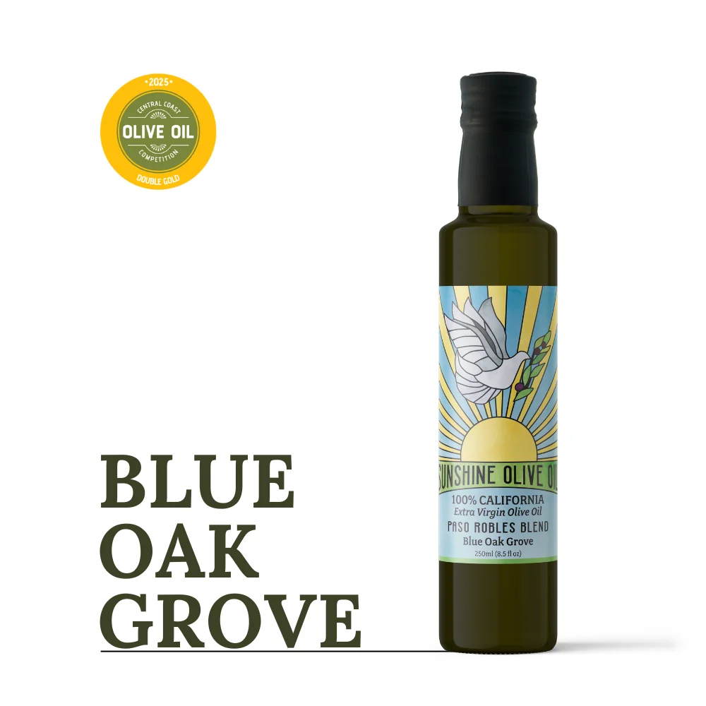 Sunshine Paso Robles Blend Blue Oak Grove Extra Virgin Olive Oil