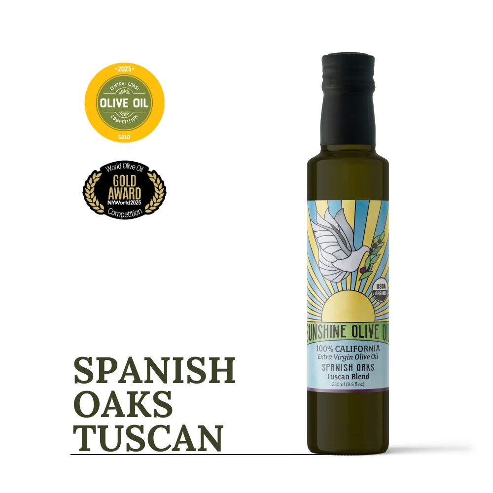 Sunshine Spanish Oaks Tuscan Extra Virgin Olive Oil