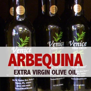 Venice Olive Oil Co. Arbequina Medium Peru Extra Virgin Olive Oil