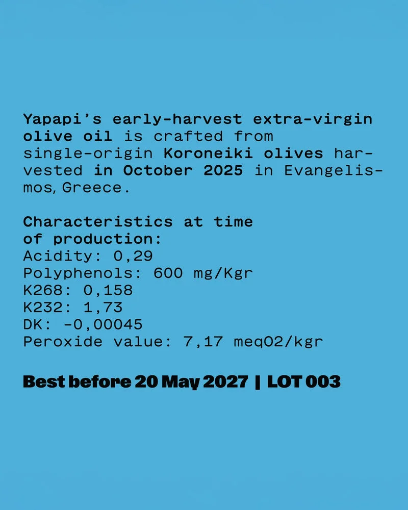 Yapapi Early Harvest